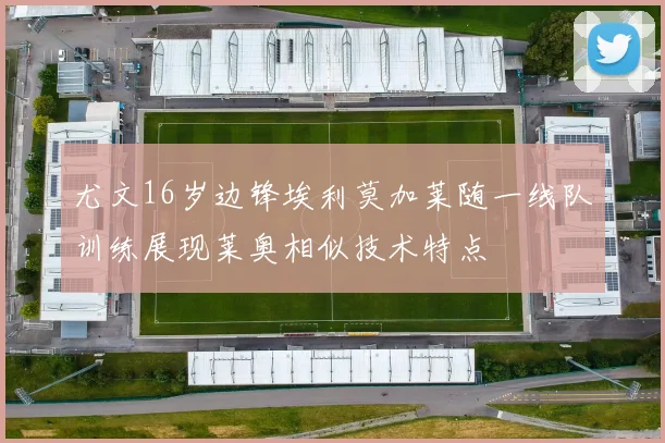 尤文16岁边锋埃利莫加莱随一线队训练展现莱奥相似技术特点